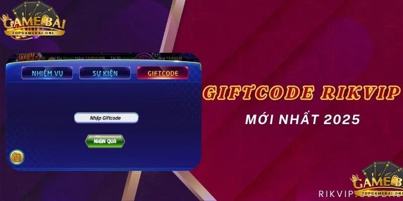 Giftcode Rikvip game bài – Cách nhận nhanh chóng, hiệu quả 1 giftcode-rikvip-game-bai-1